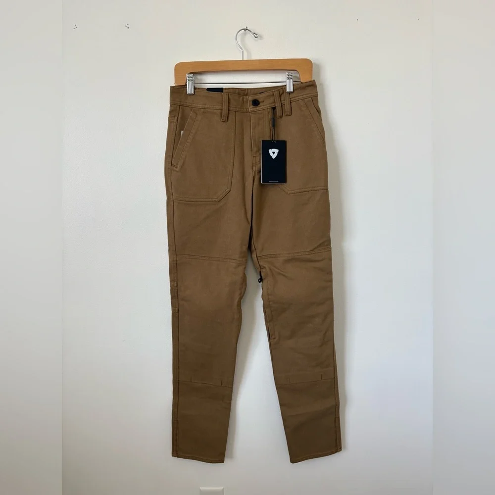 REV’IT! Davis TF Motorcycle Pants – Dark Camel – multiple sizes available – NWT - Picture 2 of 10